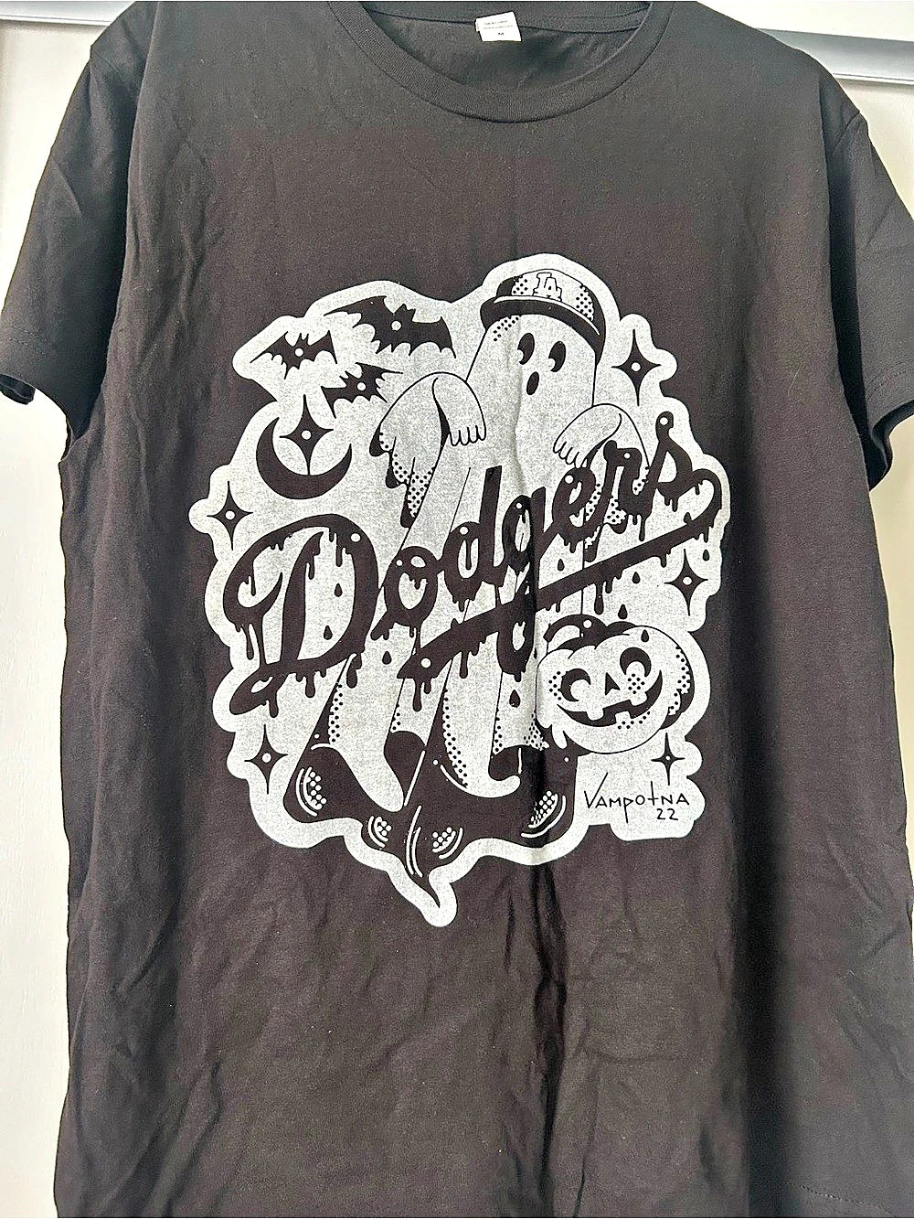 Smart Blanks Graphic Short Sleeve Tee in Black & White Size Medium